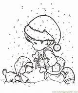 Coloring Pages Precious Moments Christmas Indie Cartoon Nativity Characters Boy Printable Gingerbread Girl Snow Puppy Book Wallpapers Getcolorings Print Girls sketch template