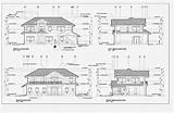 Drawing Elevation Engineering Building House Cad Drawings Architectural Civil Construction Services Plan Architecture Elevations Plans Exterior Autocad Auto Drafting Residential sketch template