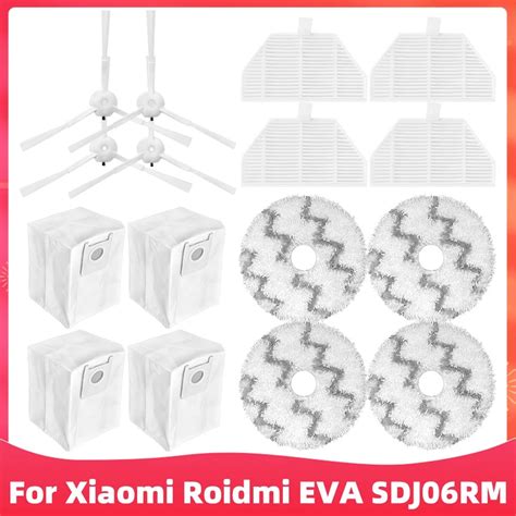replacement accessories  xiaomi roidmi eva  cleaning robot vacuum cleaner sdjrm vacuum