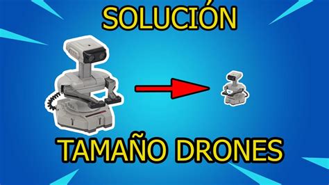 solucionar tamano drones forager  youtube