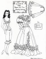 Coloring Scarlett Pages Paper Dolls Choose Board Betty sketch template