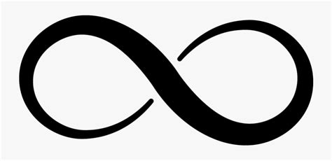 Infinity Symbol Png Clipart Infinity Black And White