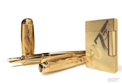 st dupont  limited edition collection james bond