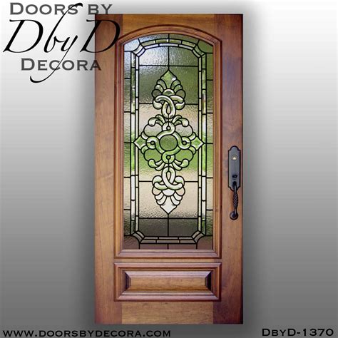 Custom Estate Leaded Glass Wood Door Exterior Entry Doors By Decora