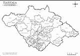 Tlaxcala Municipios Estados sketch template