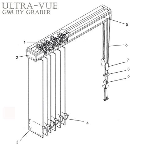 replacement vertical blinds parts diagram reviewmotorsco