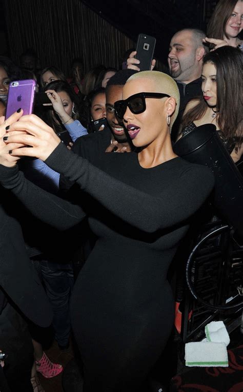 amber rose from celebrity selfies e news