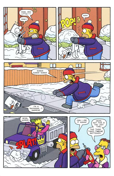 The Simpsons Winter Wingding Issue 9 Read The Simpsons Winter