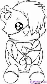 Emo Coloring Pages sketch template