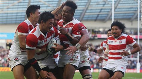 rugby world cup  japan stuns south africa cnn