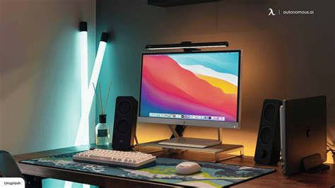 top  computer light bars  desks