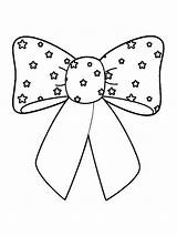 Coloring Pages Bows Printable sketch template