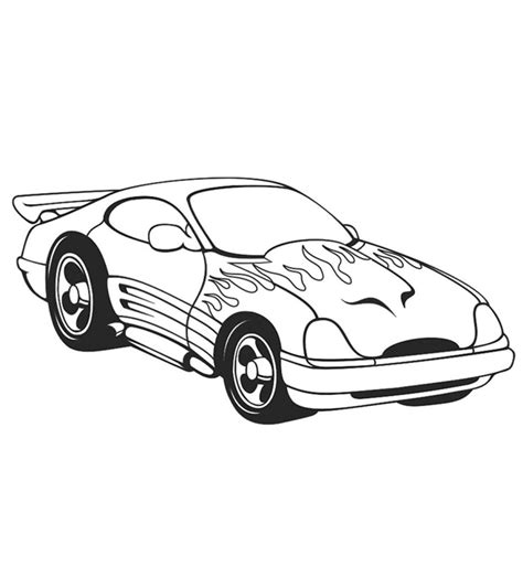 top   printable sports car coloring pages