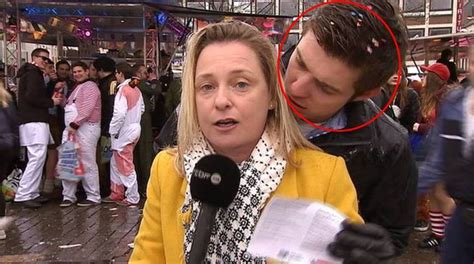 cologne woman journalist groped during live tv broadcast the indian