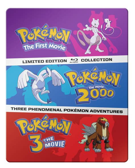 pokemon movies  bundled   blu ray package