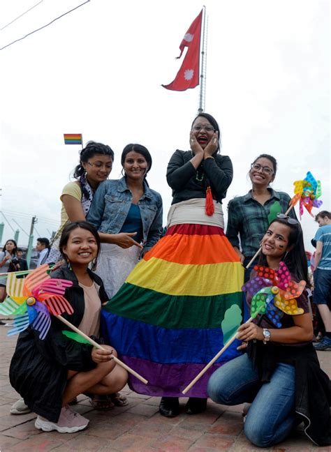 Nepal Holds First Pride Parade In Kathmandu