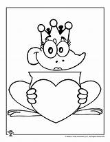 Valentine Frog Puppet Puppets Woojr sketch template