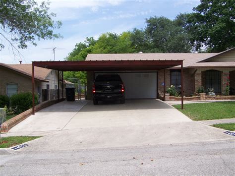 car attached carport north san antonio carport patio covers