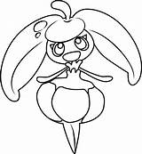 Steenee Pokemon Coloring Pages Categories sketch template