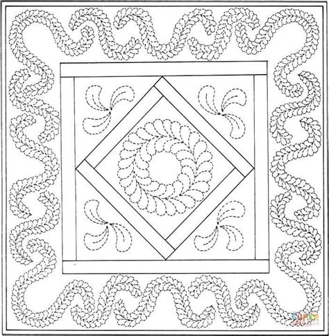 coloring page quilt blog images