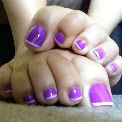 purple toe nails pedicure nails toe nail designs