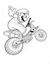 Mario Coloring Pages Kart Cart Ds Getdrawings sketch template