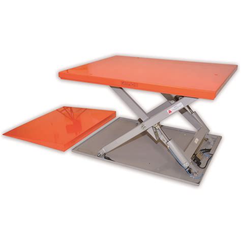 profile scissor lift table kg ramp included llm handling