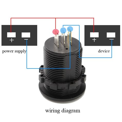 volt gauge wiring diagram schema digital