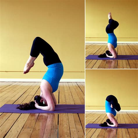 headstand variations  yogi   headstand yoga exercise