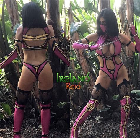voluptuous mileena mortal kombat cosplay is incredibly sexy and borderline nsfw cogconnected