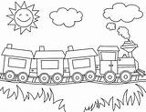Sheets Tren Trains Coloriage Worksheets Pintar Tsgos Vagones sketch template