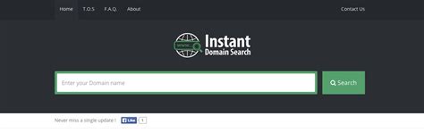 instant domain search engine alternatives  similar sites apps