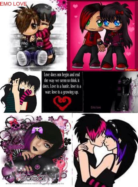 Emo Love Cute Emo Couples Emo Art Emo Scene