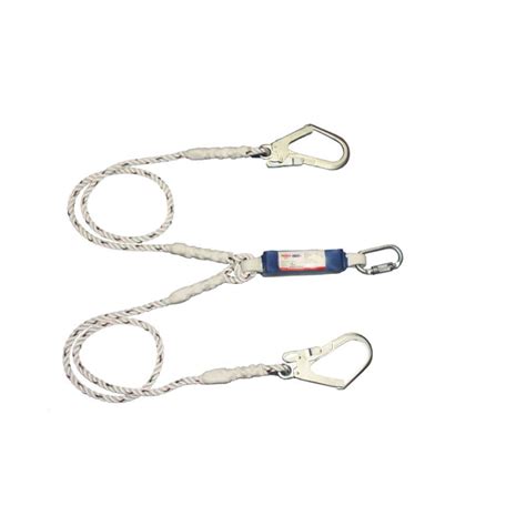set  protecta   full body harness  double lanyard forked rope shock