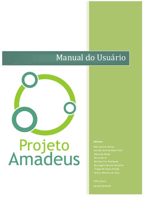 pdf projeto amadeus manual do usuário alex s gomes paulo perris