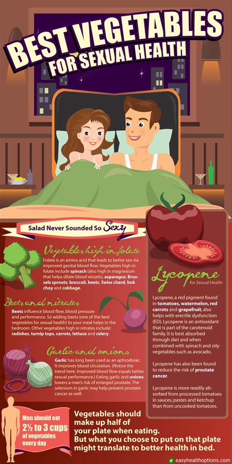 Best Vegetables For Sexual Health [infographic] Easy Health Options®