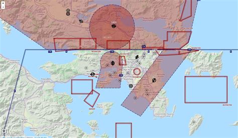 aytes einai oles oi  fly zones sthn ee