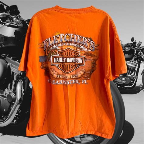 Harley Davidson Men’s Harley Davidson 2009 Clearwater Florida T Shirt