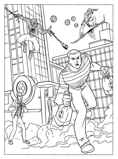 spiderman coloring pages motherly