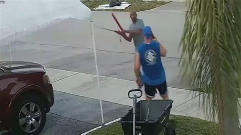 florida man attacks jogger with sword over wheelbarrow left in trash