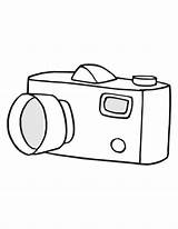 Camera Polaroid Drawing Worksheet Clipartmag Coloring sketch template