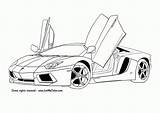 Lamborghini Aventador Draw Seç Pano sketch template