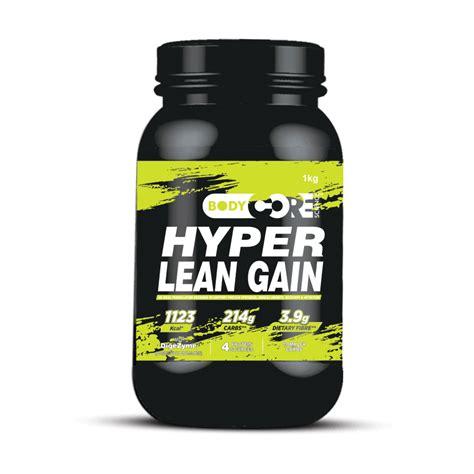 bcs hyper lean gainer kg body core science