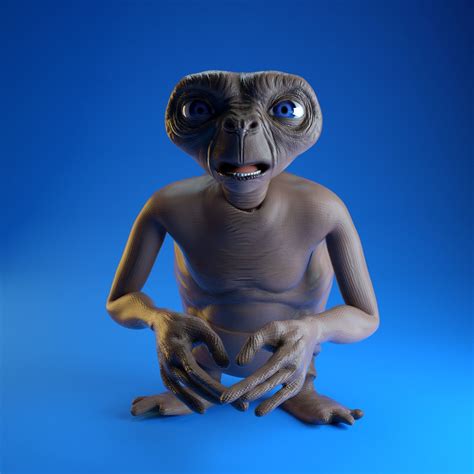 Et The Extraterrestrial 3d Model Cgtrader
