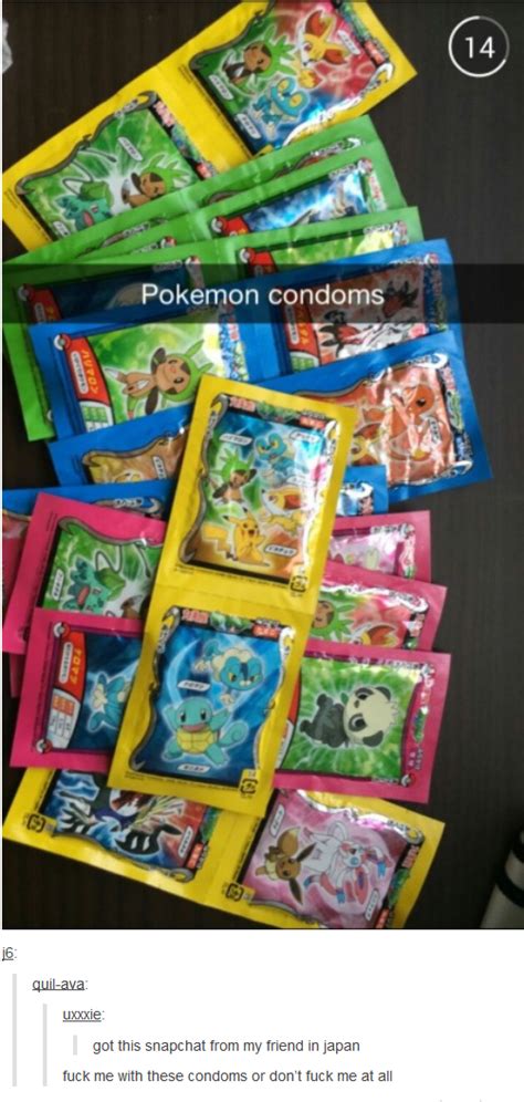 Pokemon Condoms Pokemon Know Your Meme