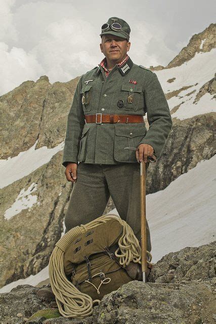 gebirgsjäger are the light infantry part of the alpine or