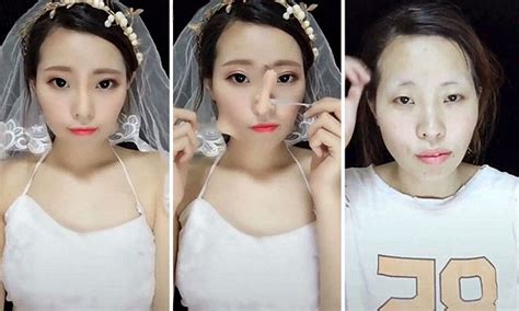 Make Up Transformation Trend Sweeping China Before And After Pictures