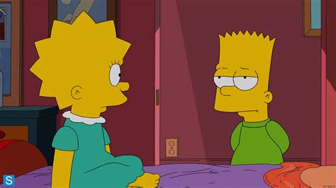 Image Lisa Looking At Bart 01135118 Full  Simpsons
