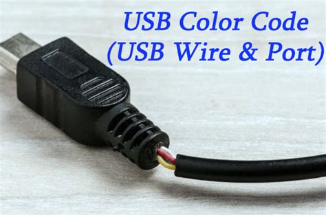 introduction  usb color code usb wire port