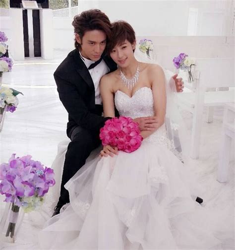 megan lai and baron chen the otp in tdrama bromance wedding gowns